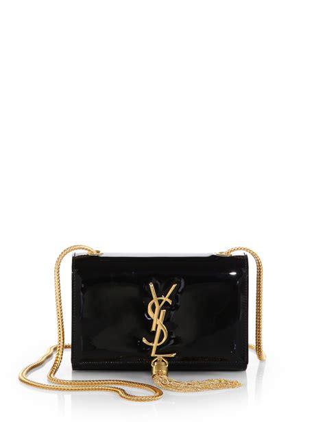 ysl patent leather belt|saint laurent bag with tassel.